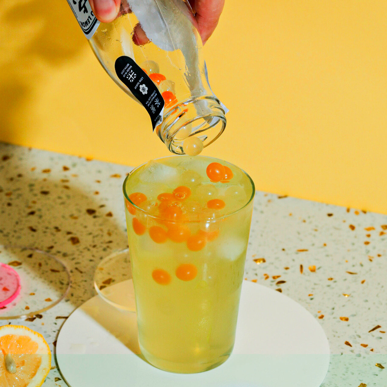 Yuzu Lemon Bubble Tea