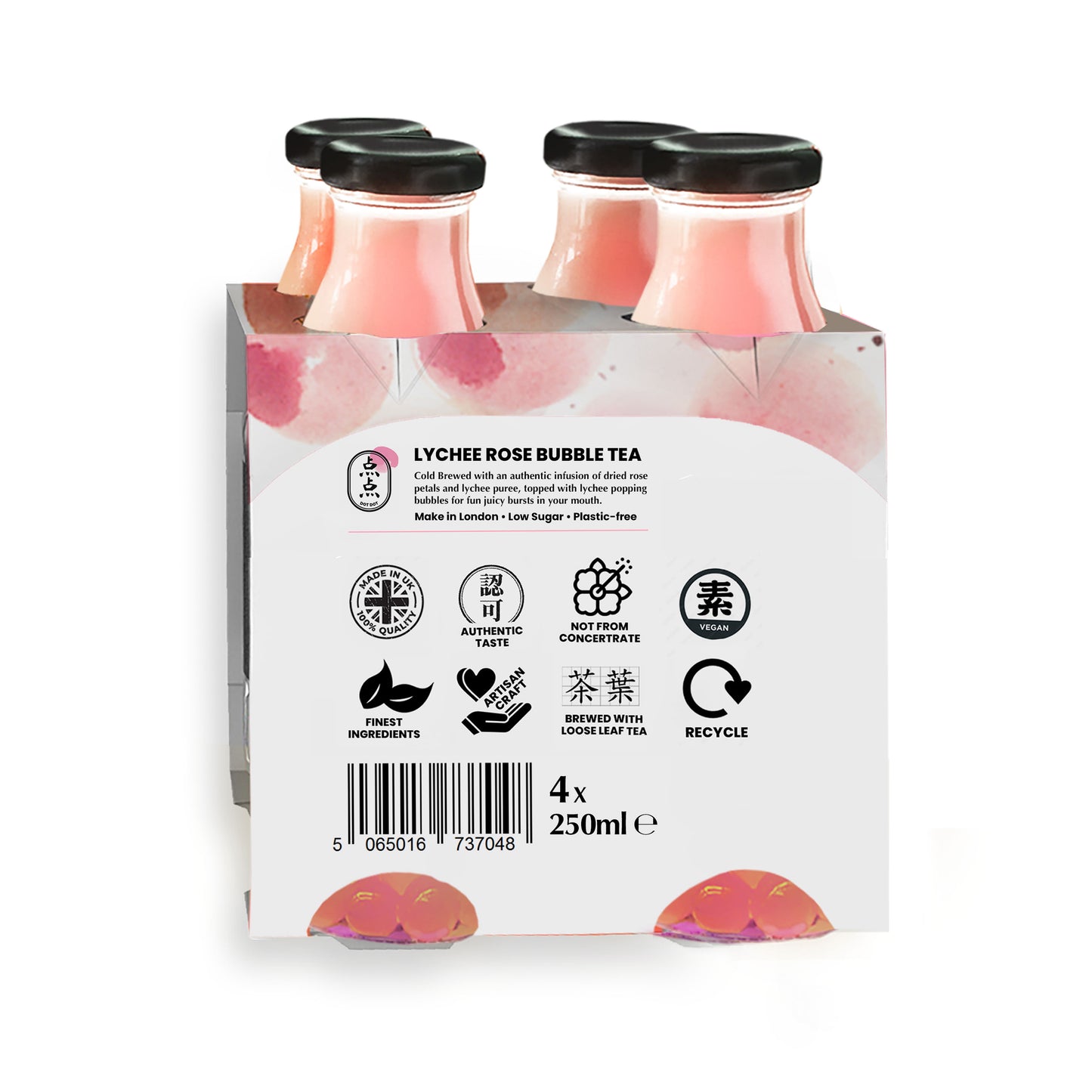 Lychee Rose Bubble Tea