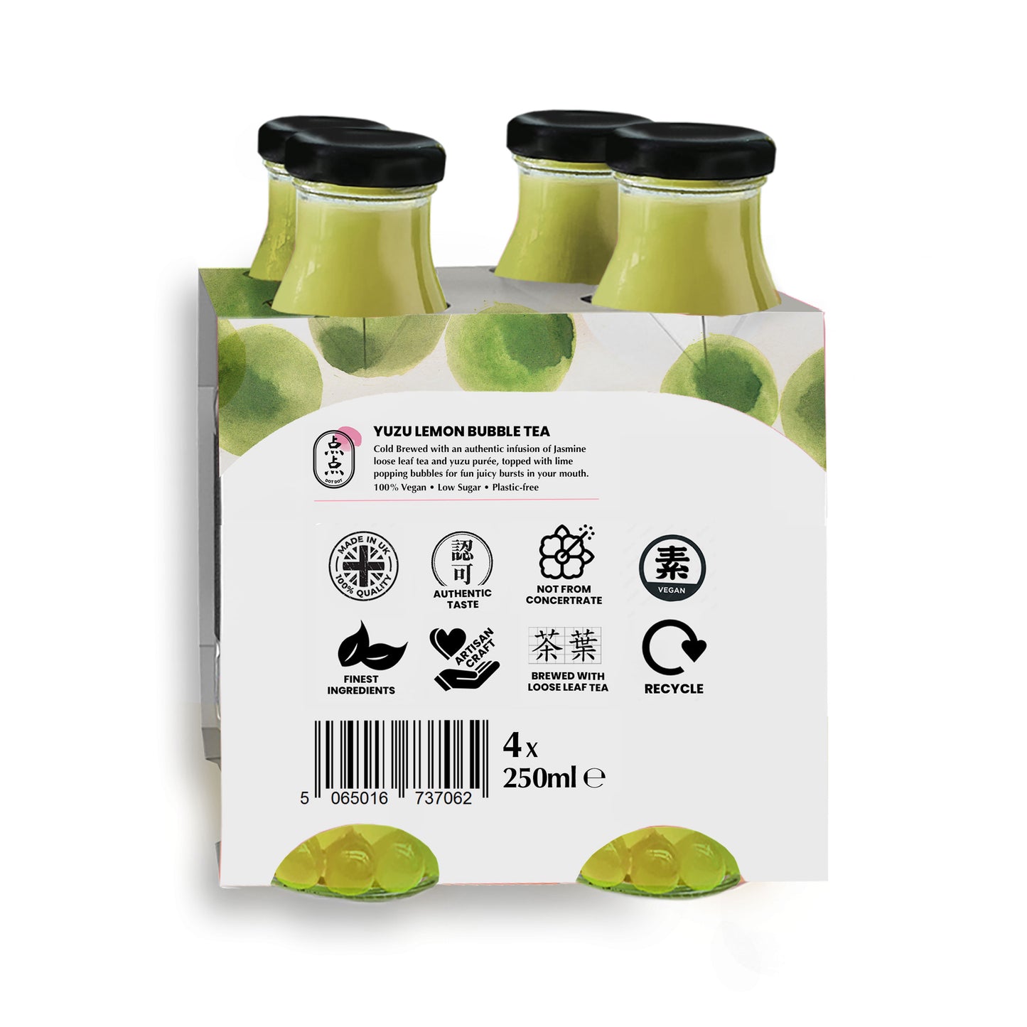 Yuzu Lemon Bubble Tea