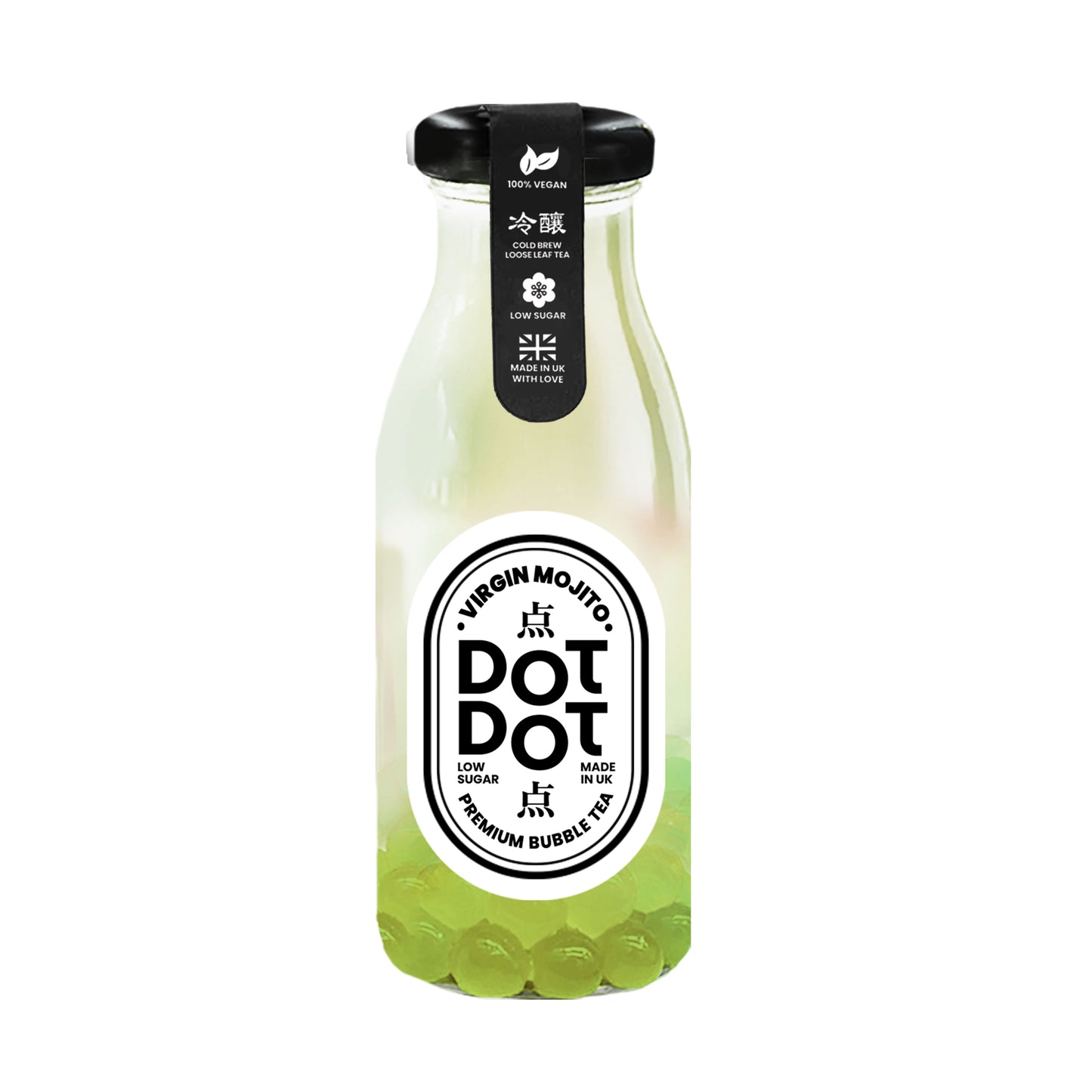 Virgin Mojito Bubble Mocktail