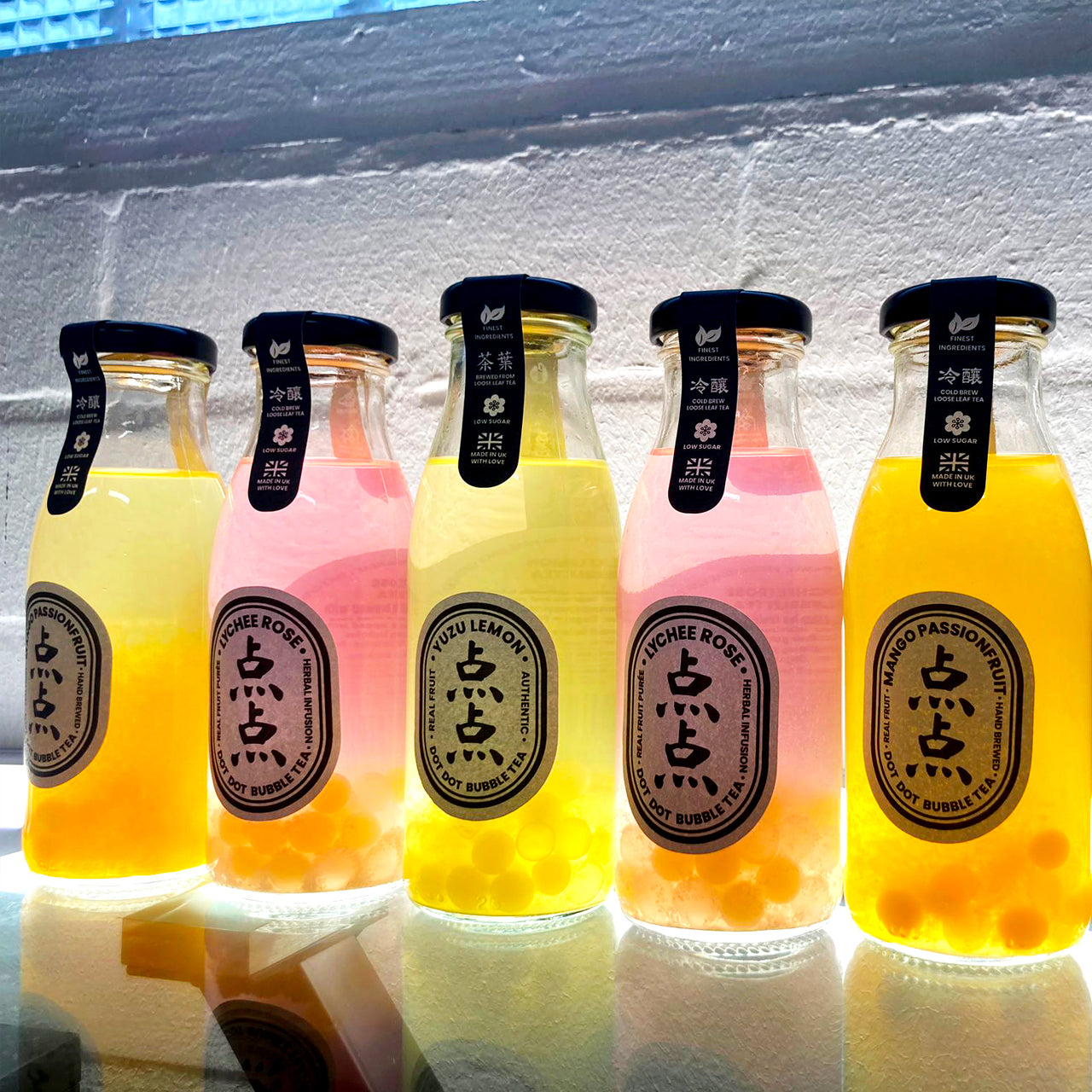 Yuzu Lemon Bubble Tea