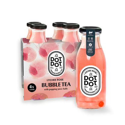 Lychee Rose Bubble Tea