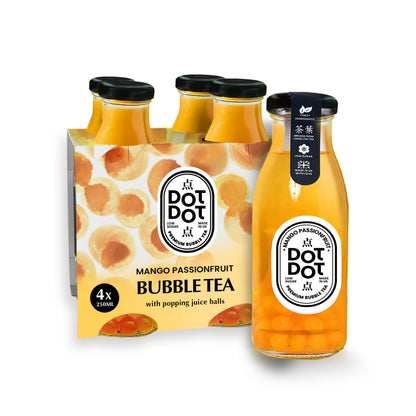 Mango Passionfruit Bubble Tea