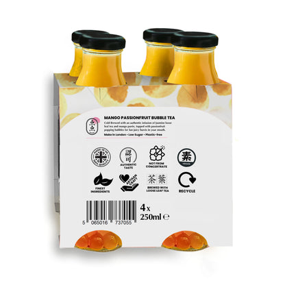 Mango Passionfruit Bubble Tea