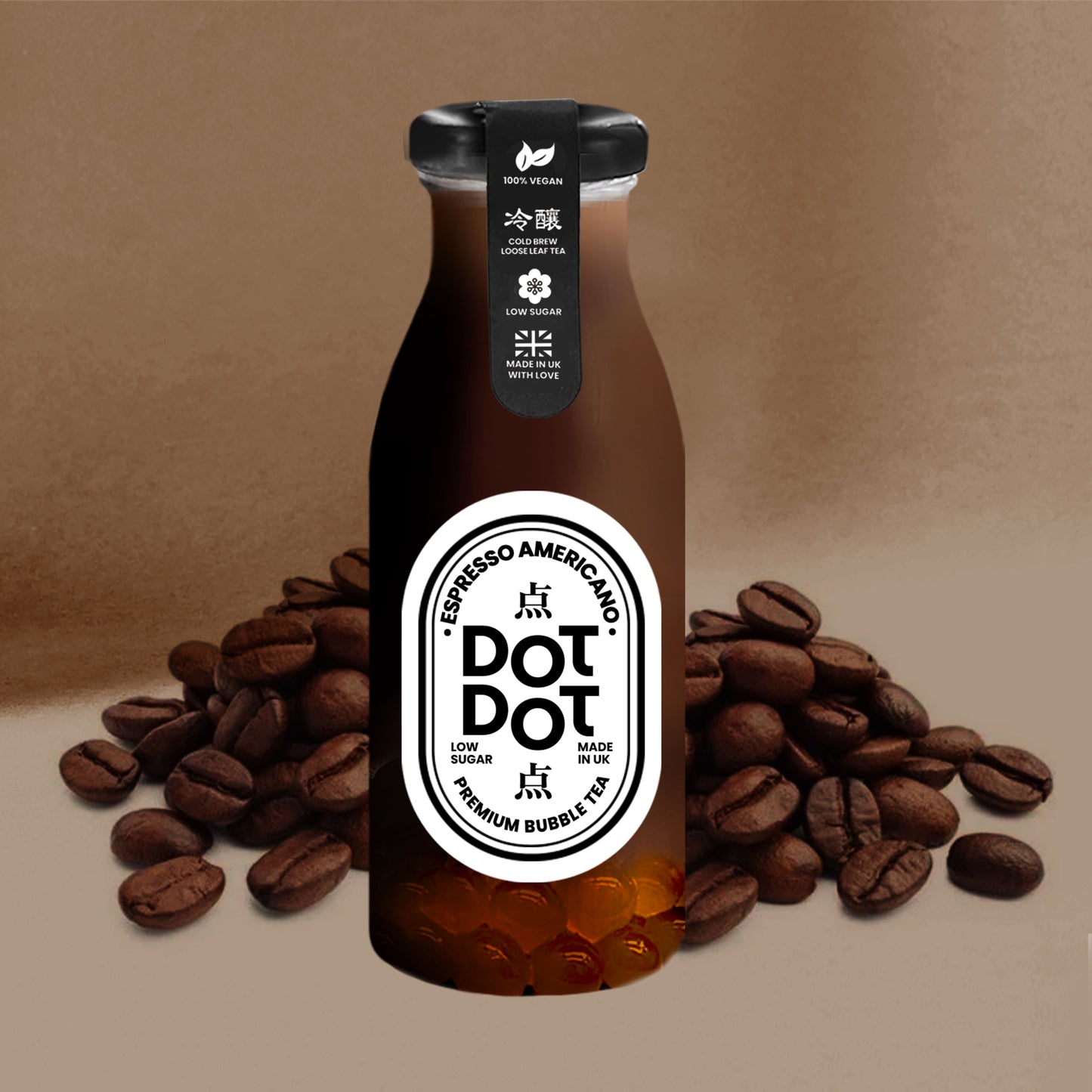Cold Brew Americano Bubble Coffee