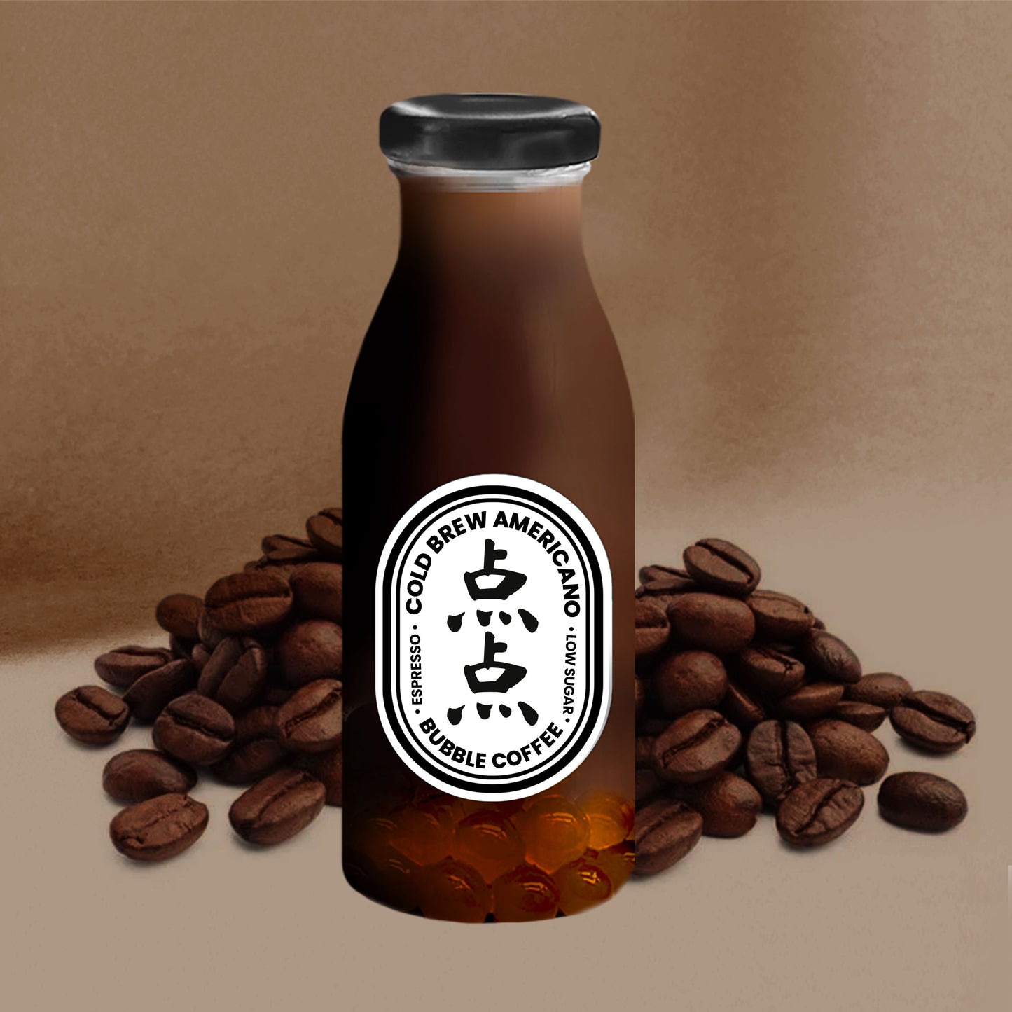 Cold Brew Americano Bubble Coffee