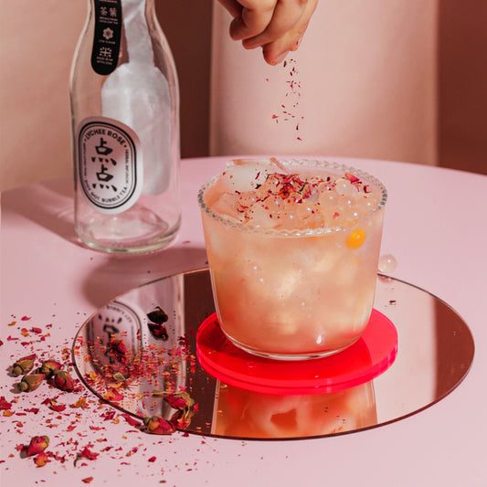 Lychee Rose Bubble Tea