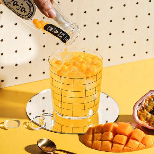 Mango Passionfruit Bubble Tea