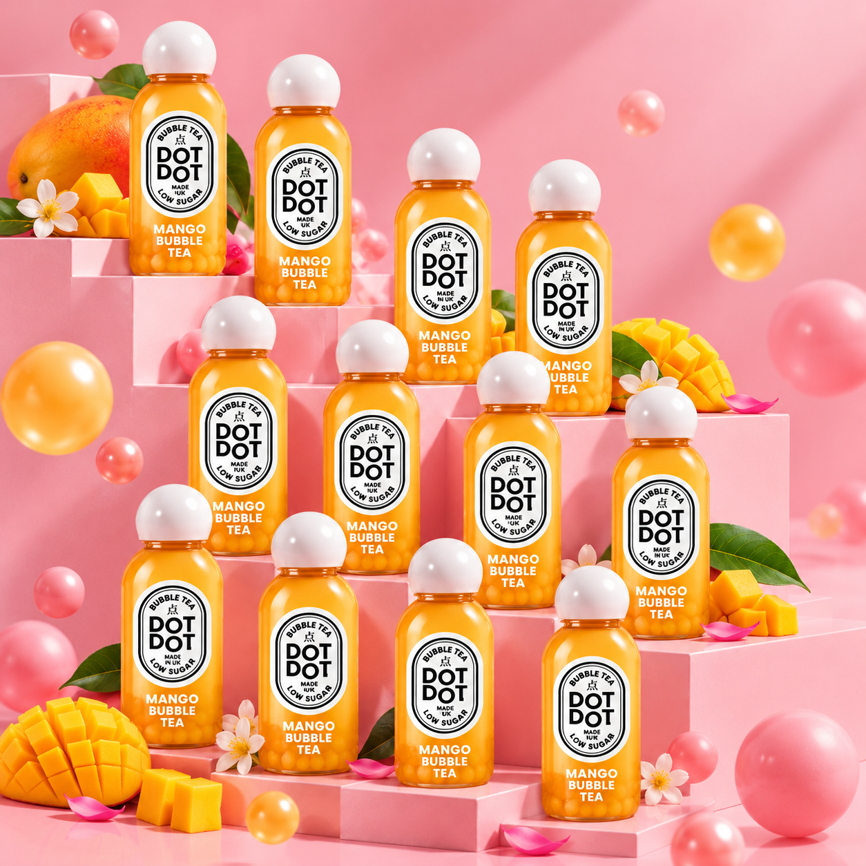Dot Dot Mango Passionfruit Bubble Tea Party Bundle – Dot Dot Tea