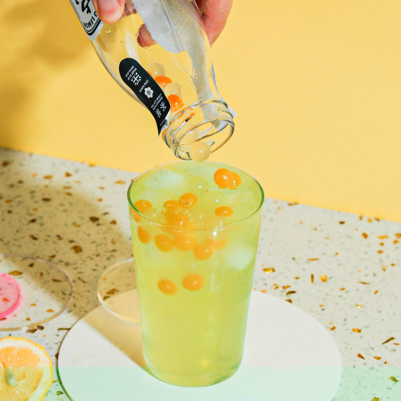 Yuzu Lemon Bubble Tea