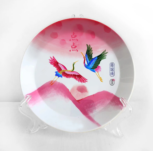 Limited Edition - Keshia Wong x Dot Dot Cranes Plate